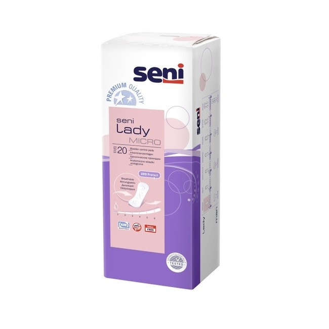 Seni Lady Micro, 20 шт Урологические прокладки (Польша) - фото
