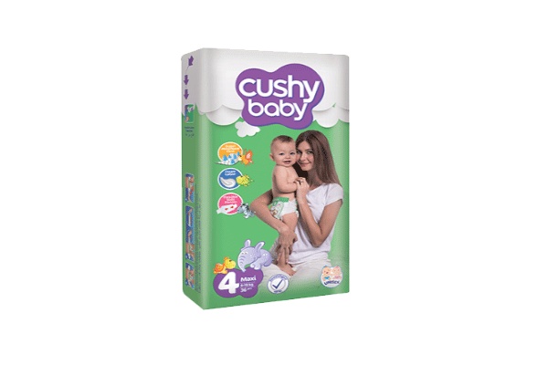 Cushy Baby Maxi-4 8-19 кг, 60 шт (Турция) - фото