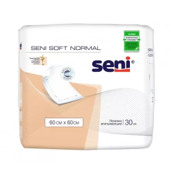 Впитывающие простыни Seni Soft Normal 60х60 см, 30 шт (Польша) - фото