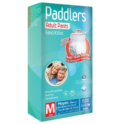 PADDLERS PANTS 2 Medium ( 4*, 30 шт.) Подгузники-трусики для взрослых ( 70-110 см), Турция - фото