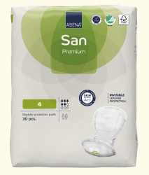 Abena San 4 Premium, 30 шт Урологические прокладки (Дания) - фото
