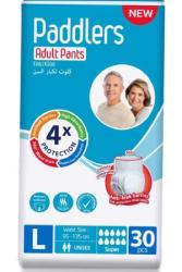 PADDLERS PANTS 3 Large ( 4*, 30 шт.) Впитывающие трусики для взрослых ( 95-135 см), Турция - фото